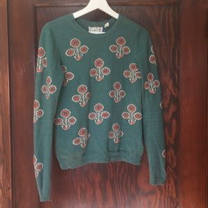 Super cute blue sweater!!